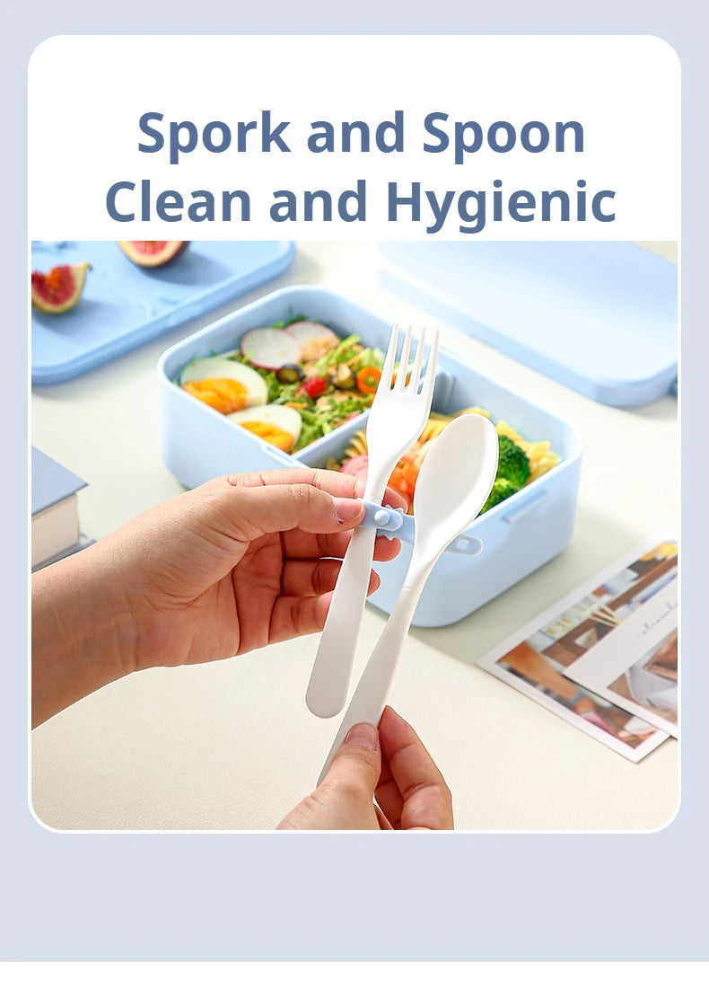 Magic Bento Box Double Layer Lunch Box Meal