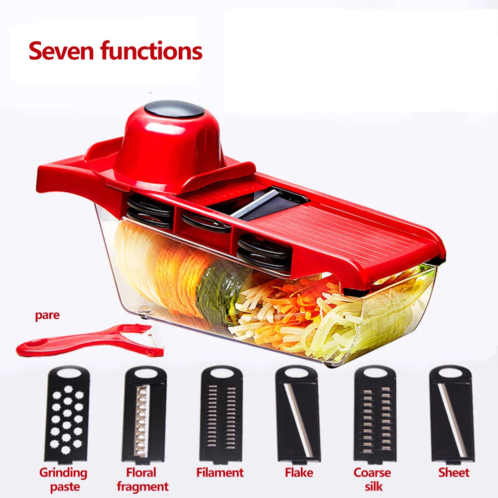 Vegetable Cutter Steel Blade Slicer Potato Peeler Carrot