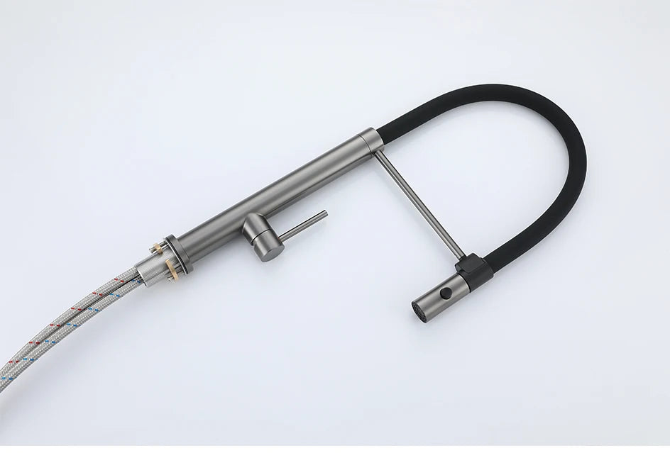 Faucet Sink Faucets Rubber Pull Down Stream Sprayer