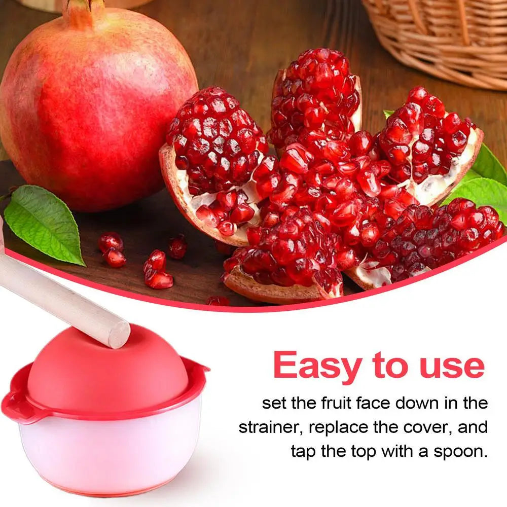 Pomegranate Deseeder Silicone Fruit Bowl Pomegranate Peeler Arils