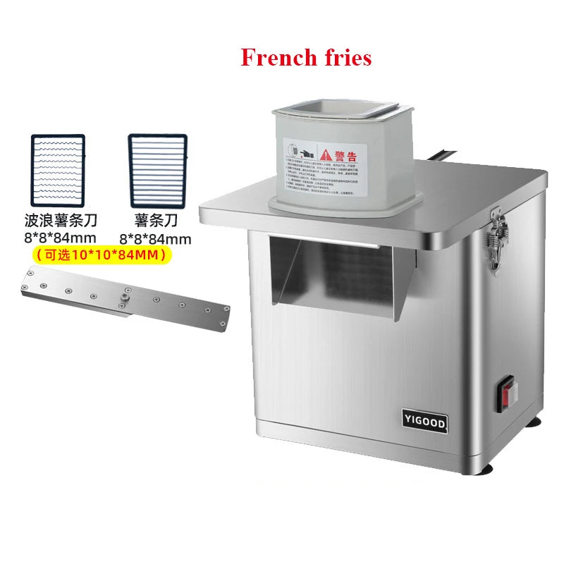 Spike Potato Machine Commercial Full Automatic Wave French
