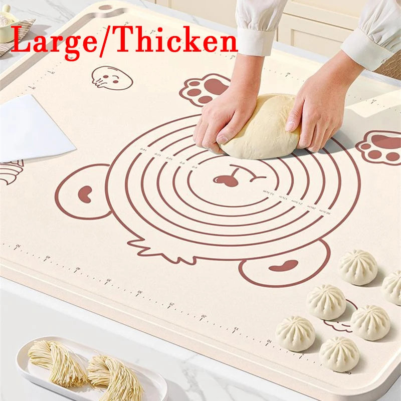 Thicken Oversize 70/65/50cm Silicone Baking Mat Pastry Rolling
