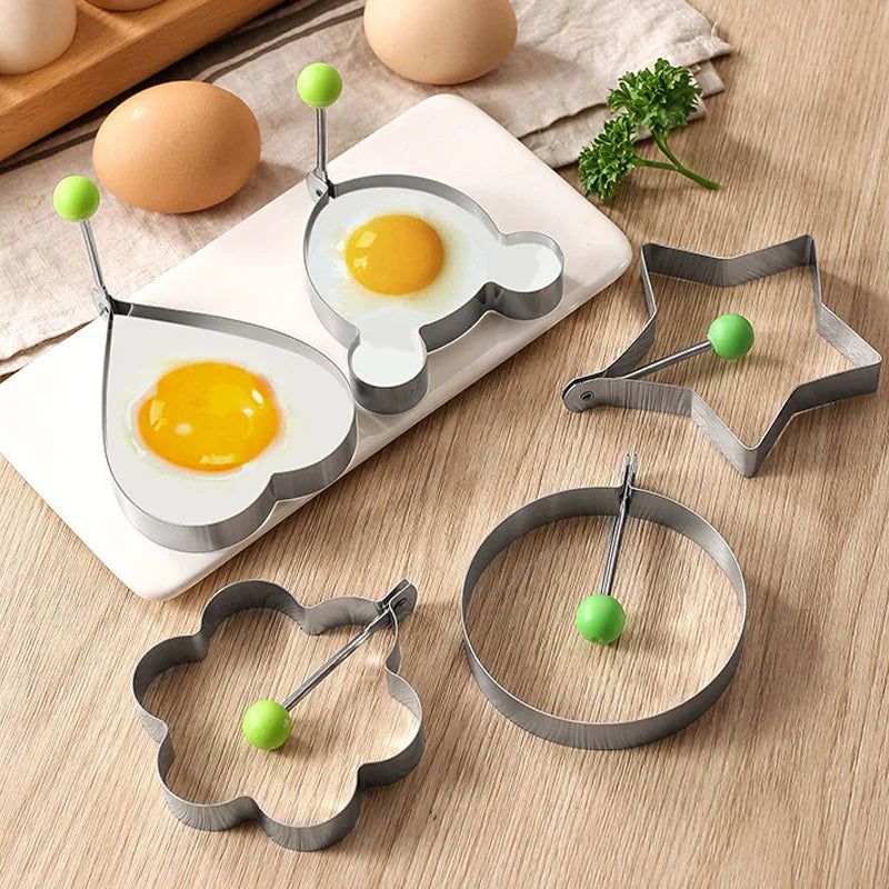 Stainless Steel Fried Egg Shaper Mould Maker Breakfast