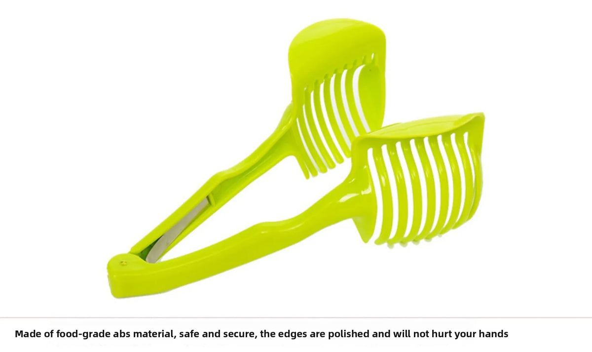 Round Slicing Clamp Handheld Lemon Slicer Fruit Cutter