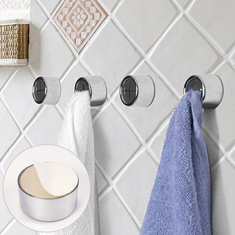 Towel Holder Sucker Wall Bathroom Laundry Cloth Rag
