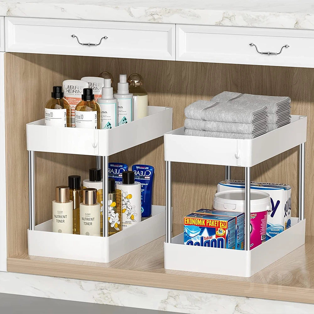 Tier Under Sink Organizer Organizer Cabinet Storage Rack