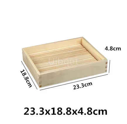 Japanese Cuisine Wooden Sashimi Sushi Box Lid Fish
