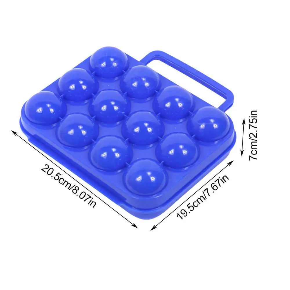 Camping Egg Container Traveling Outdoor Organizer Case Storage