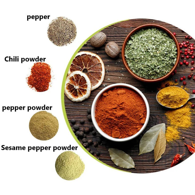 Salt Pepper Mill Grinder Seasoning Bottle Spice Grinding