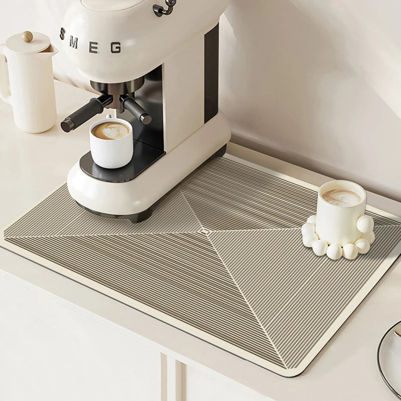 Dish Drying Mat Sink Splash Guard Super Absorbent