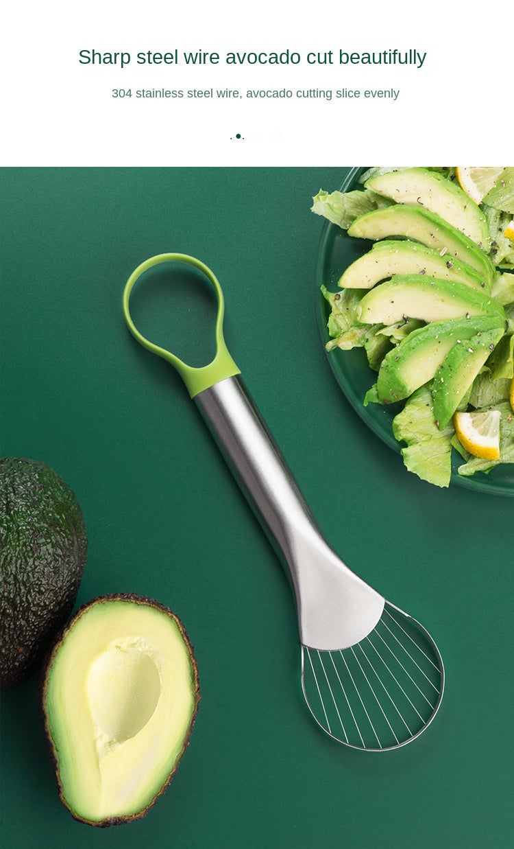 Avocado Knife Stainless Steel Cutter Fruit Cutting Artifact