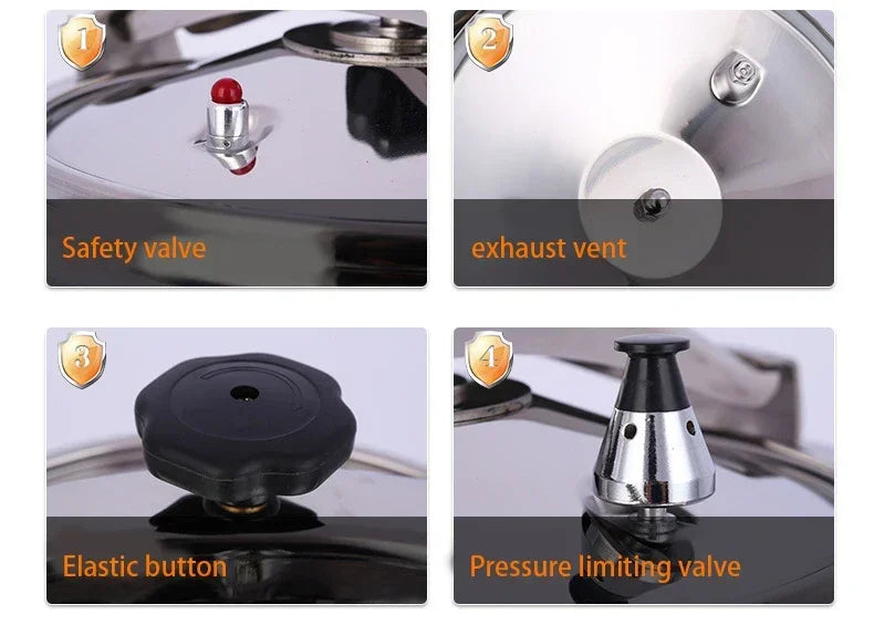Aluminum Alloyl Large-Capacity Pressure Cooker Gas Cooker Can