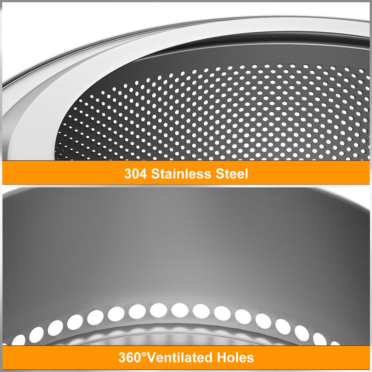 Wood Burning Firepit Large Stainless Steel Smokeless Fire