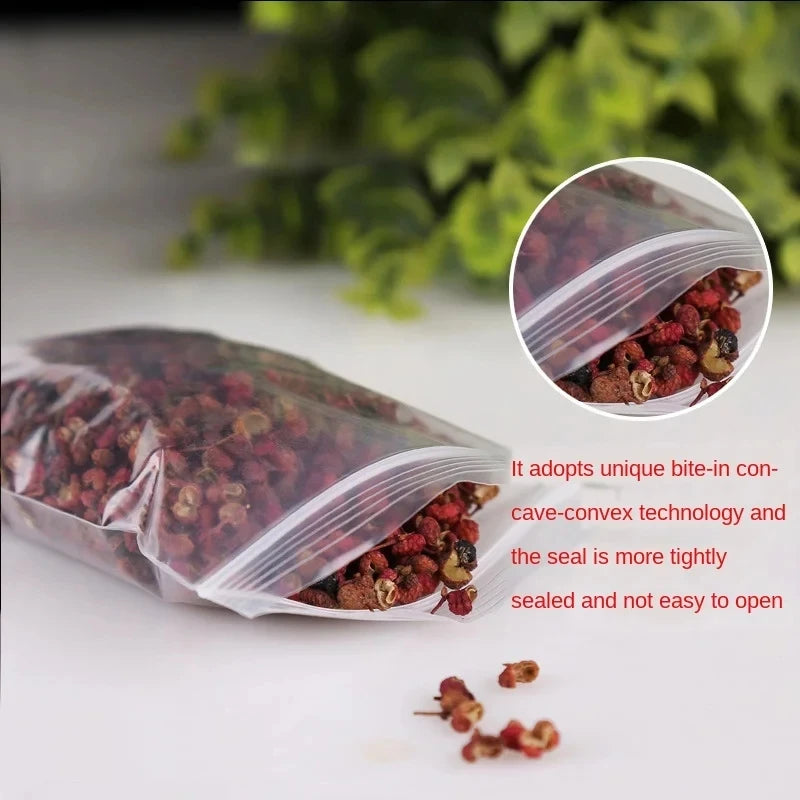 Small Zip Lock Plastic Bags Reclosable Transparent Bag