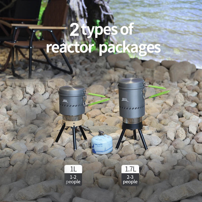 Brs-Ts19 Reactive Stack Heat Cooking System Pot/Jet Burner