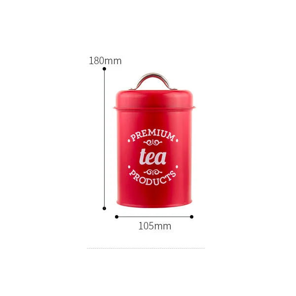 Canisters Coffee Tea Sugar Flour Metal Tin Jars