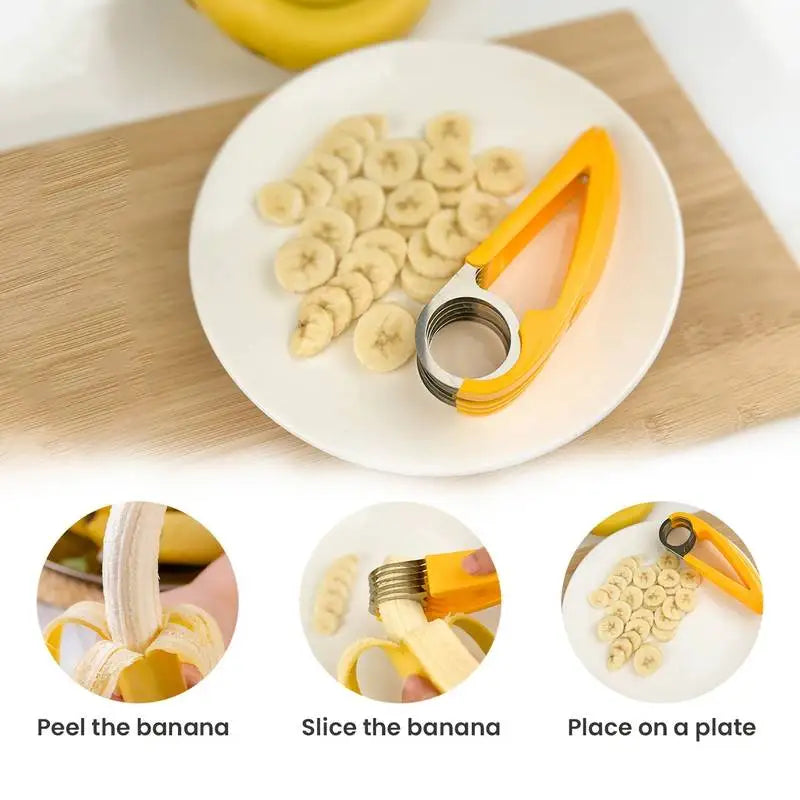 Vegetable Chopper Banana Cucumber Slicer Fruit & Vegetable