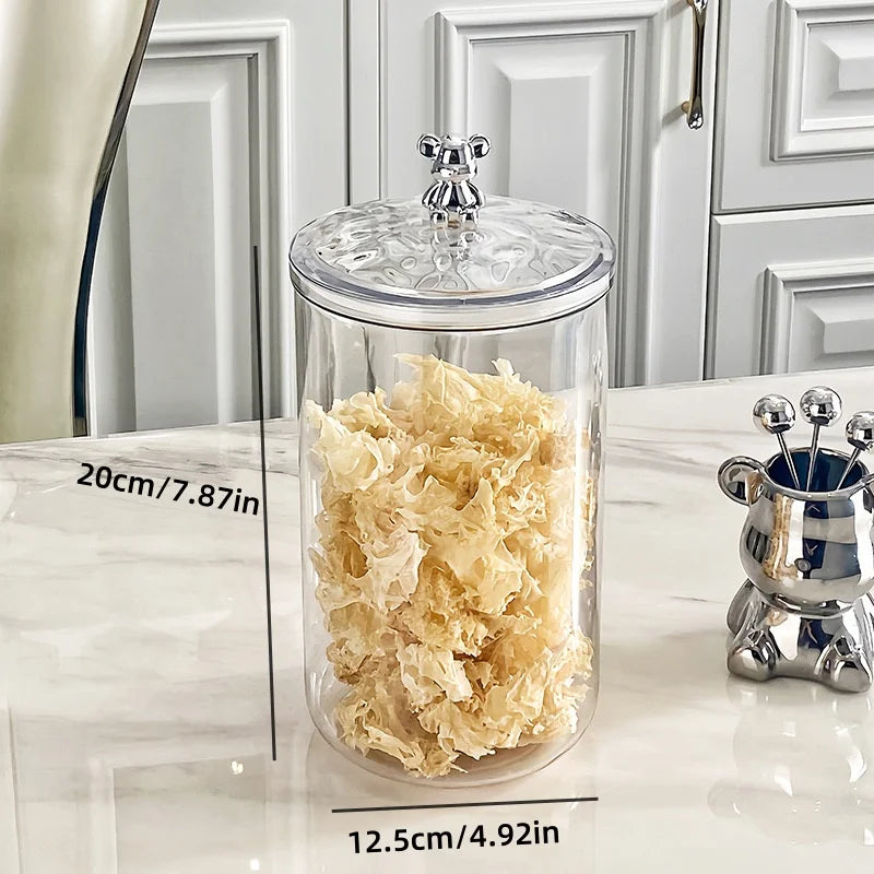Airtight Food Storage Container Lid Plastic Sealed Storage