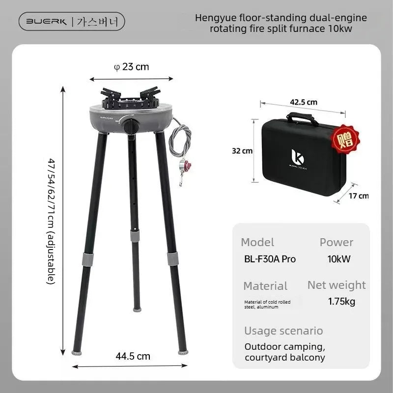 Dotwise Camping Gas Stove Outdoor High Power Support