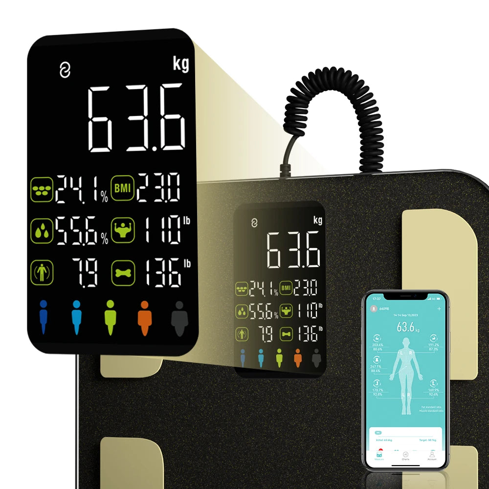 Smart Bioimpedance Scale Smart Body Composition Scale Digital