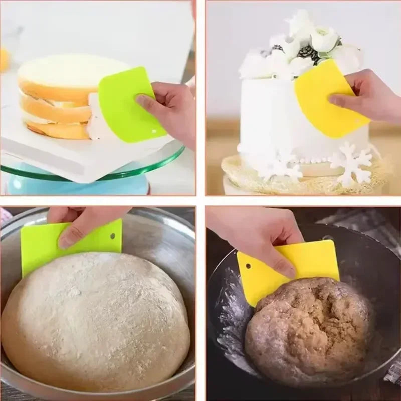Dough Scraper Baked Bread Products Cream Scraper Multiple