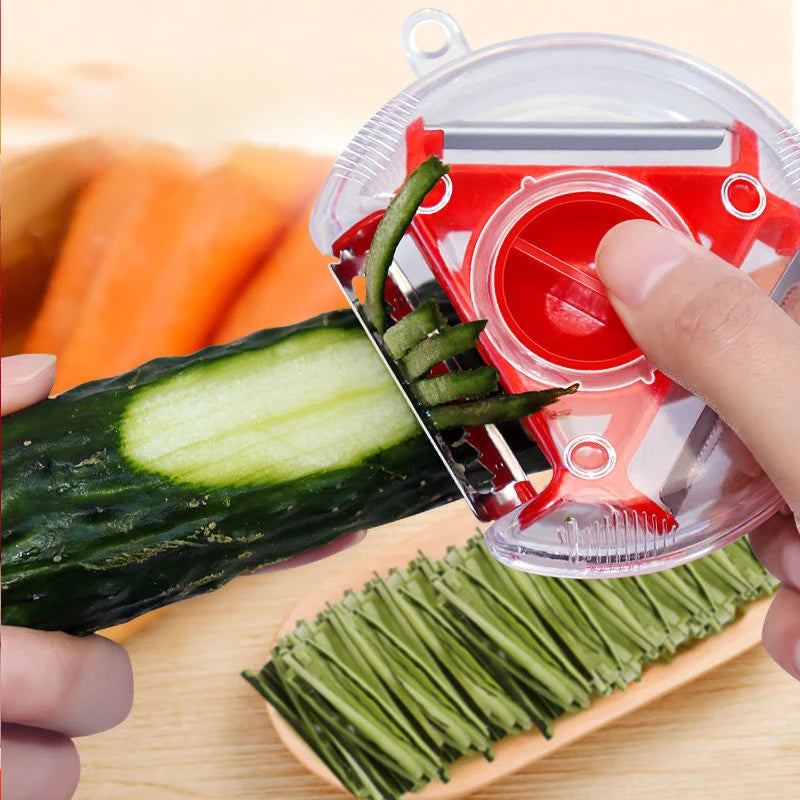1/3pcs 3in1 Magic Trio Peeler Slicer Shredder Peeler