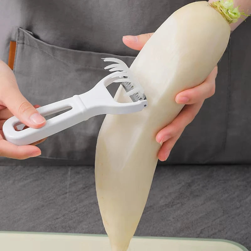 Vegetable Grater Potato Carrot Julienne Peeler Slicer Stainless
