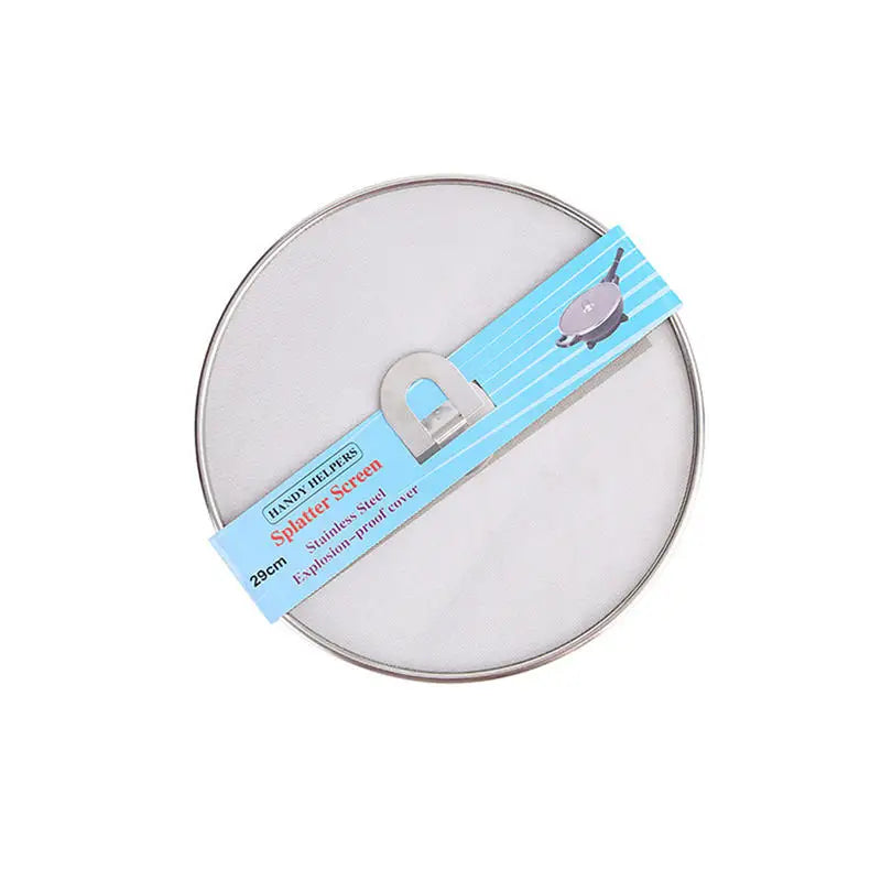 Dia 25/29/33cm Stainless Steel Splatter Screen Mesh Pot