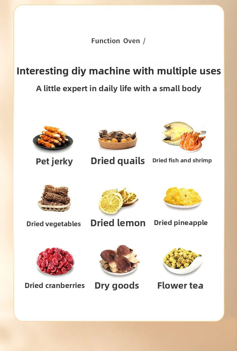 4-Layer Food Dehydrator Machine 400w Stainless Steel Drying
