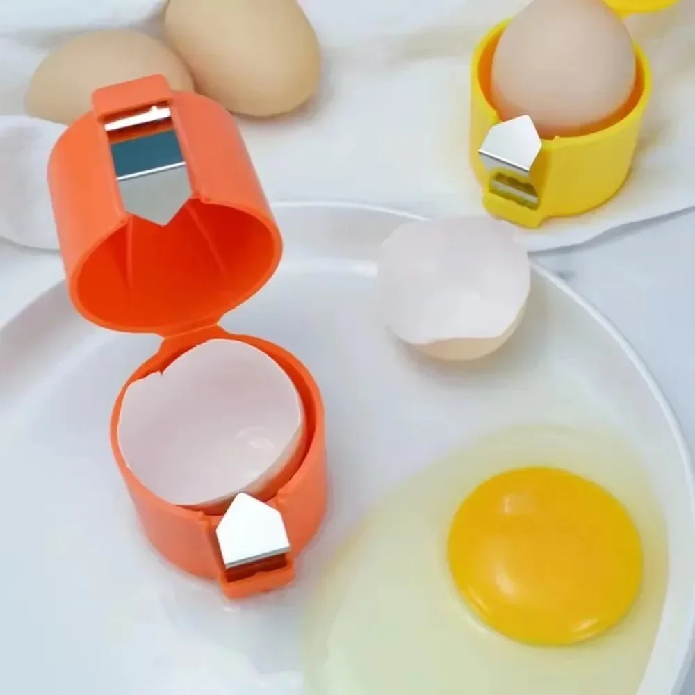 3pcs/Set Egg Shell Opener Hard Boiled Eggs Handheld