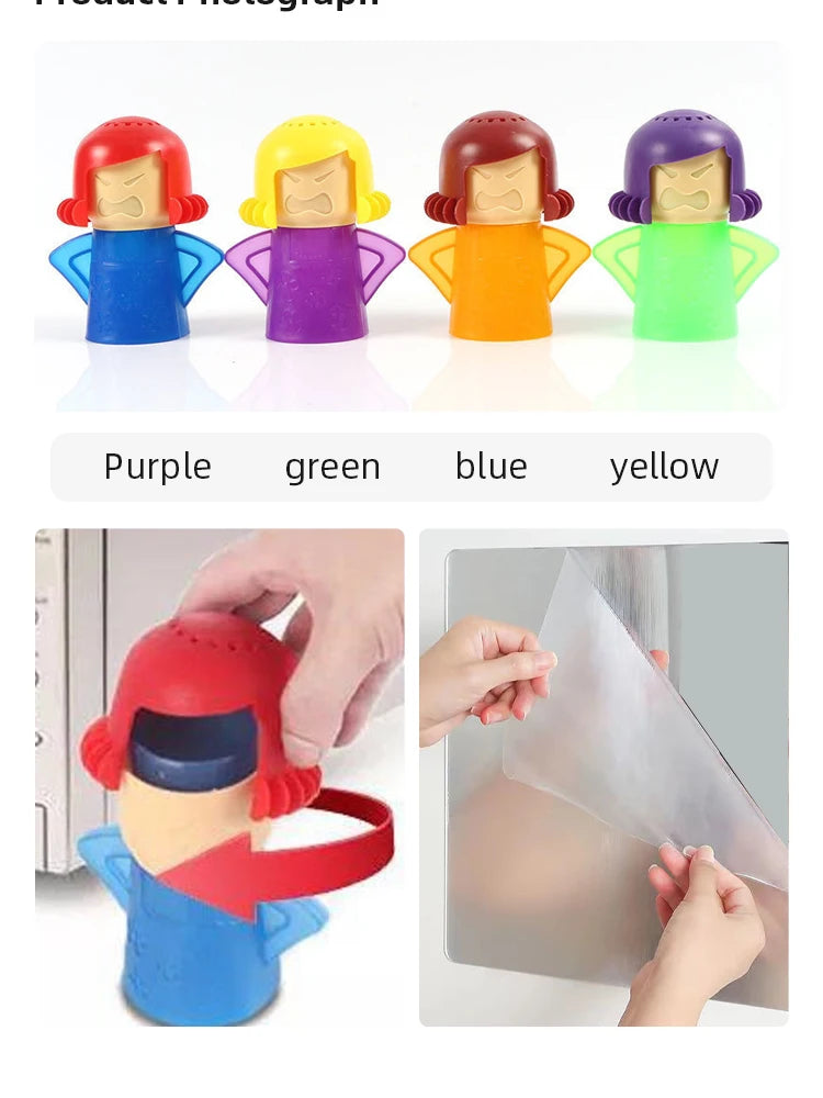 Microwave Cleaner Refrigerator Cleaning Deodorization Creative