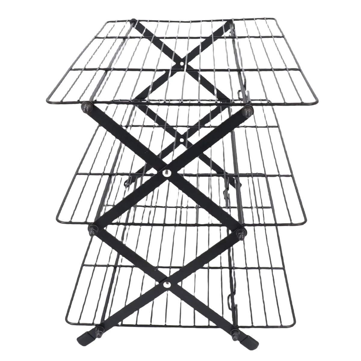 Multi Layer Baking Cooling Rack Foldable Rectangular Iron