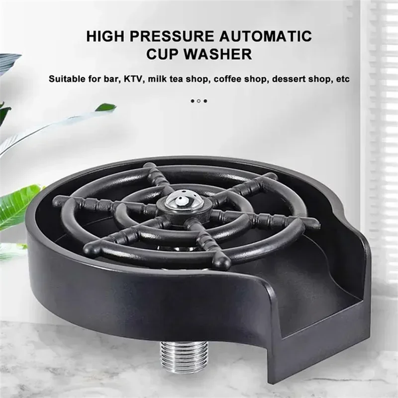 High Pressure Automatic Cup Washer Bar Beer Milk