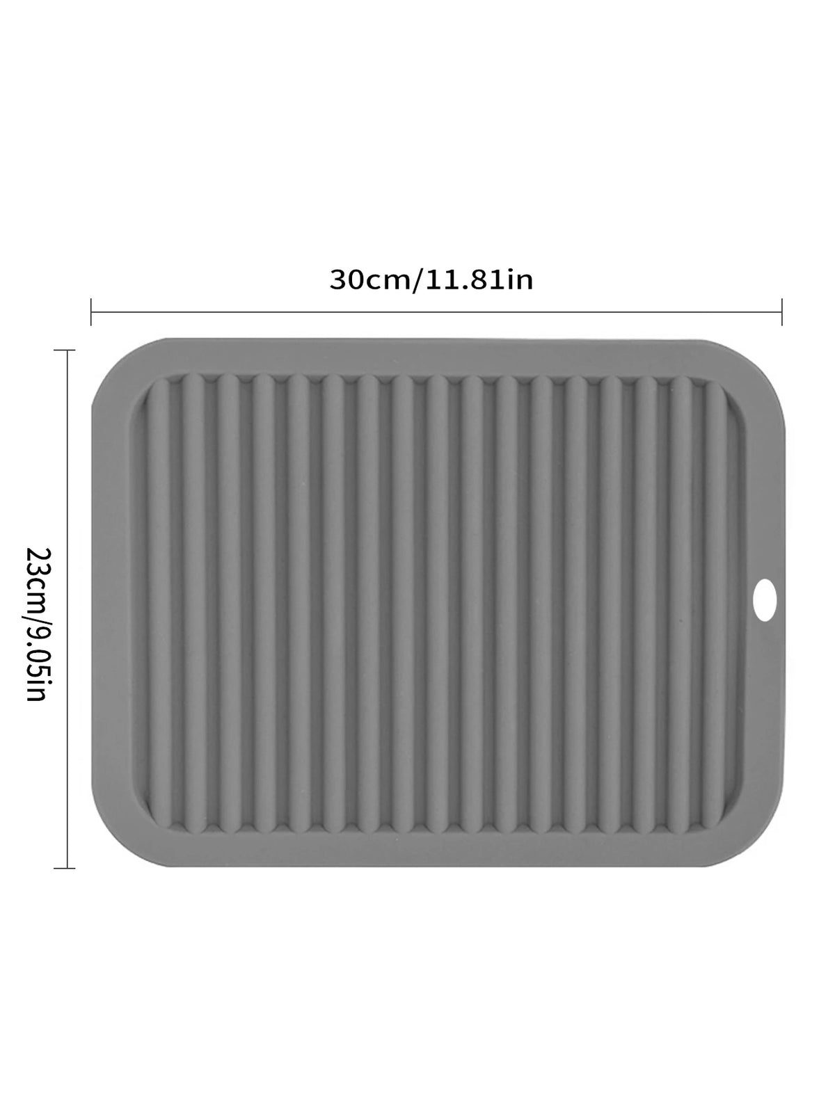1pc Silicone Dish Drying Mat Silicone Trivets Pots
