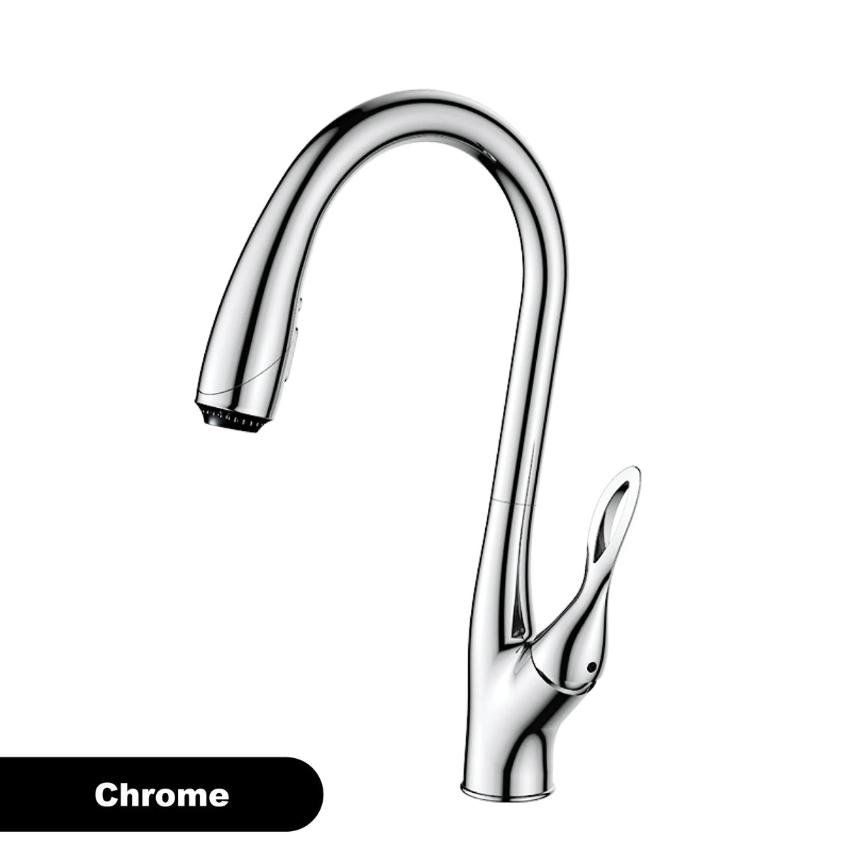 Brushed Gold Brass Faucet Pull Out Sprayer Ceramic