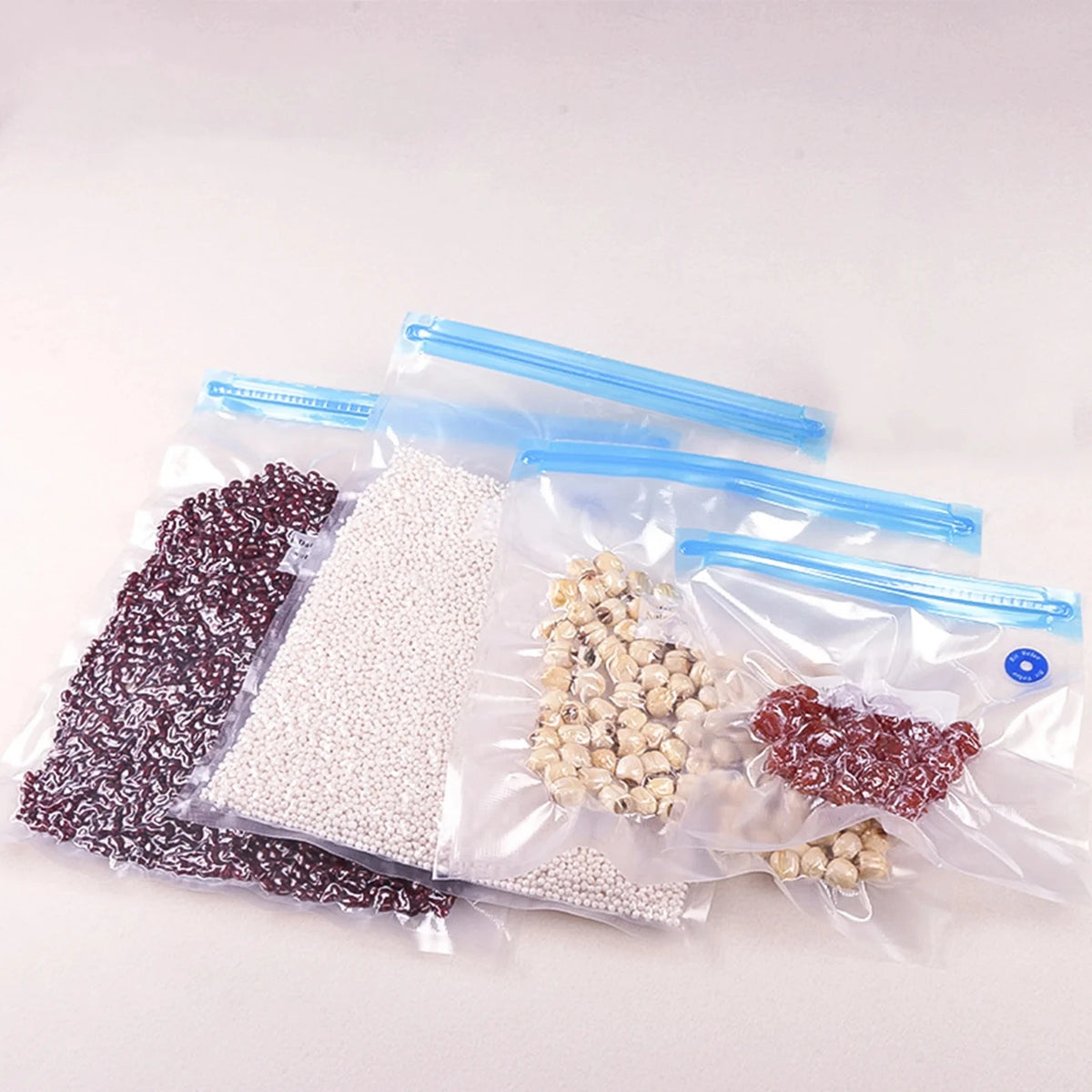 20/10pcs Reusable Vacuum Sealer Bag Air Valve Pump