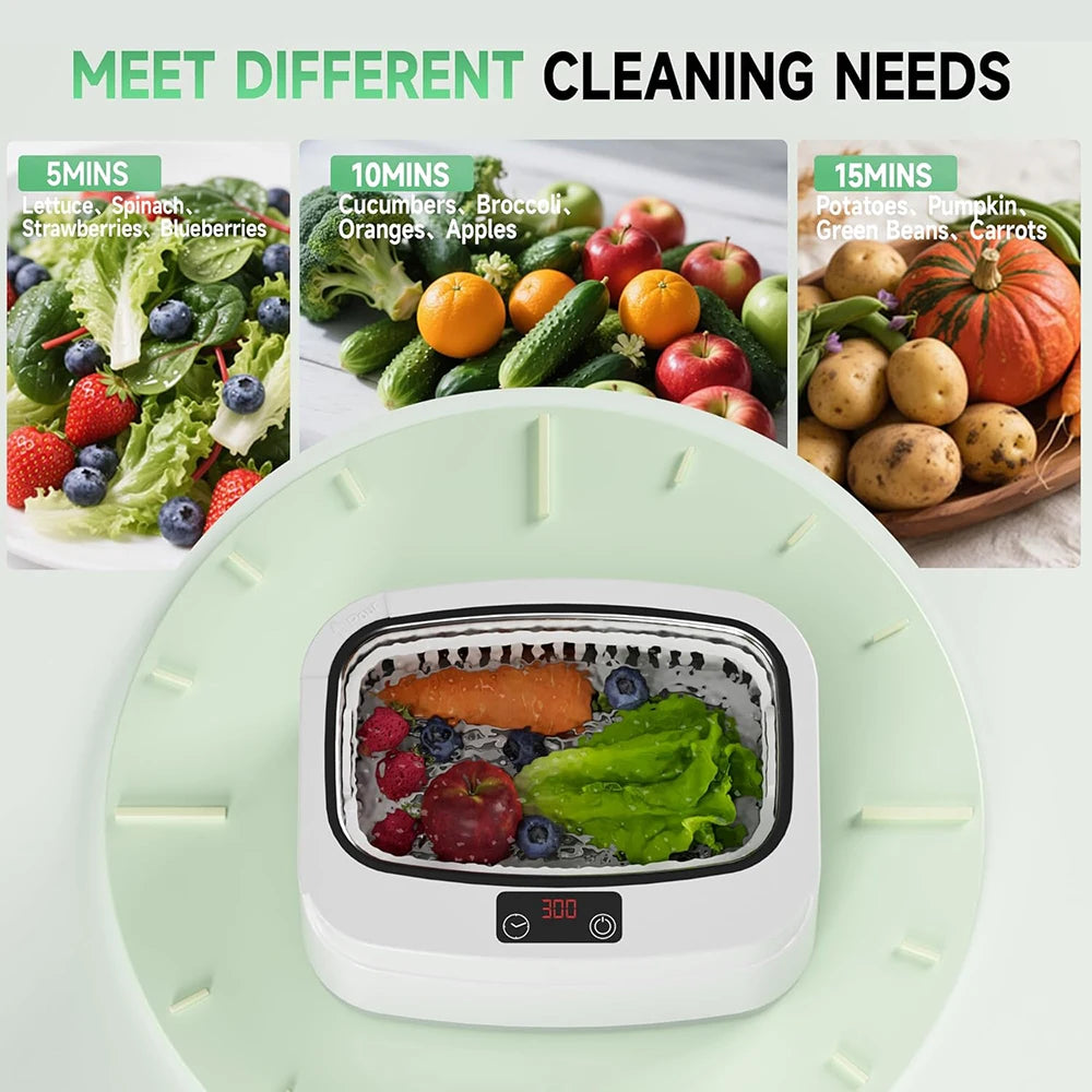 Kunphy Ultrasonic Machine 40khz Jewelry Cleaner Ultrasonic Bath