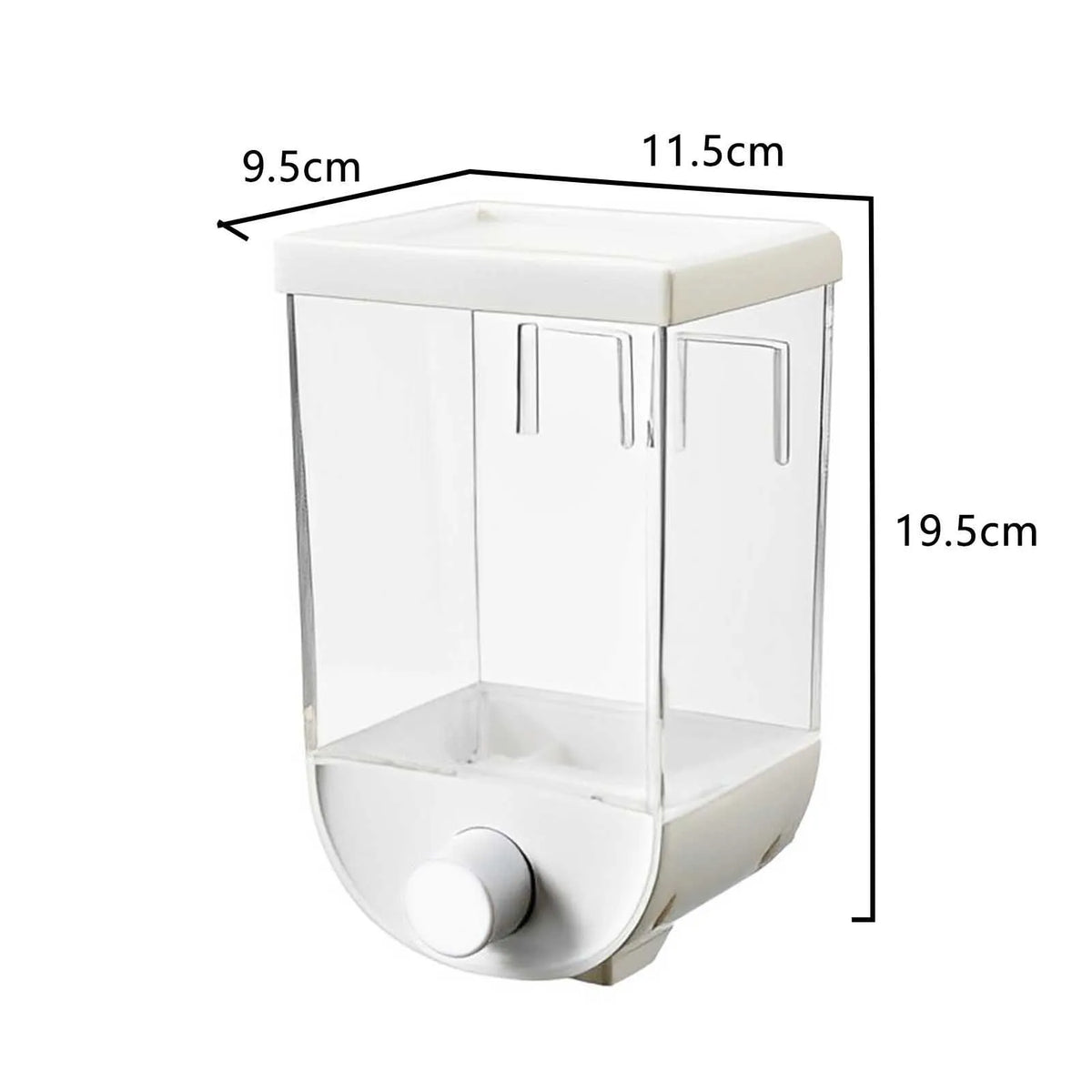 Storage Food Organizer Wall Mounted Dry Food Cereal
