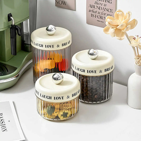 Airtight Food Storage Containers - Bpa-Free Canisters Grains/Dry