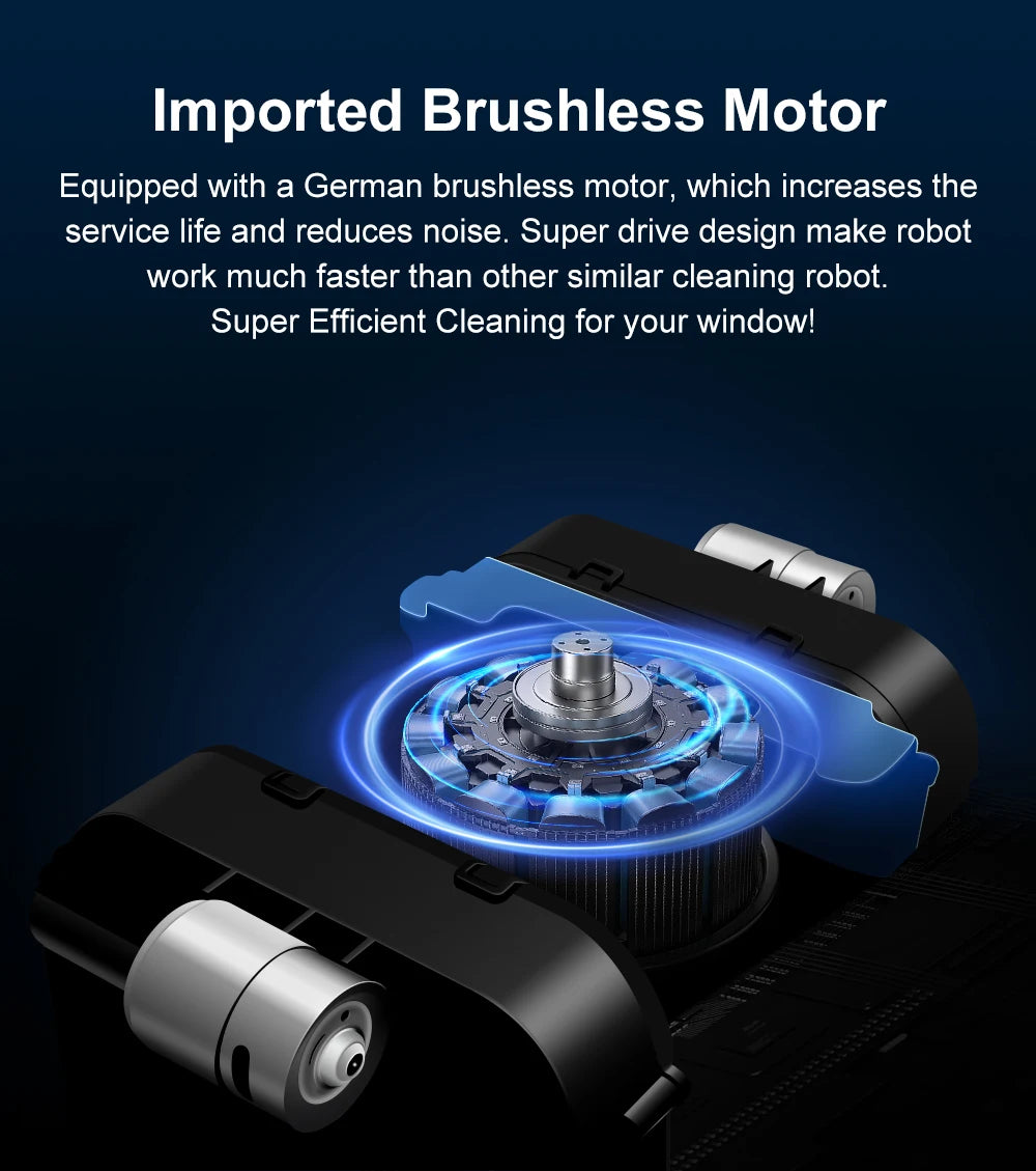 Robot Window Cleaner Abir Wd8 Dual Water Spray
