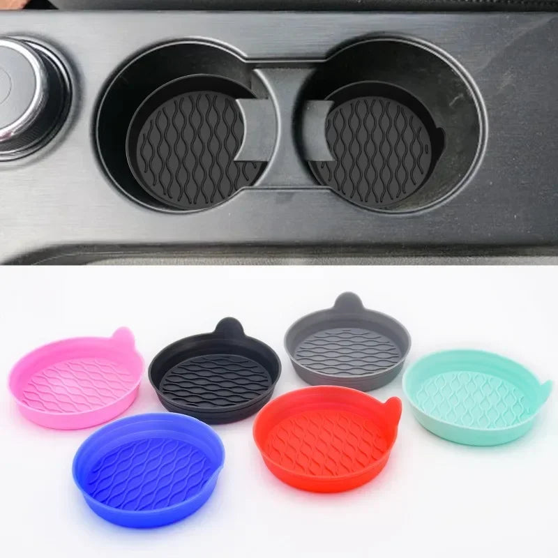 Non-Slip Car Coaster Universal Silicone Mat Car Water