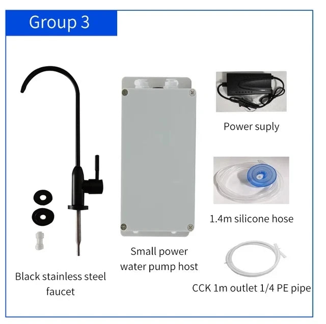 Tungfull 12v Electric Water Pump Faucet Galley Automatic