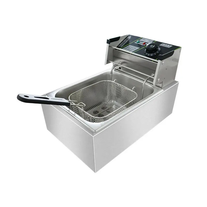 Deep Fryer Double Cylinder Fried Skewers Fried Chicken