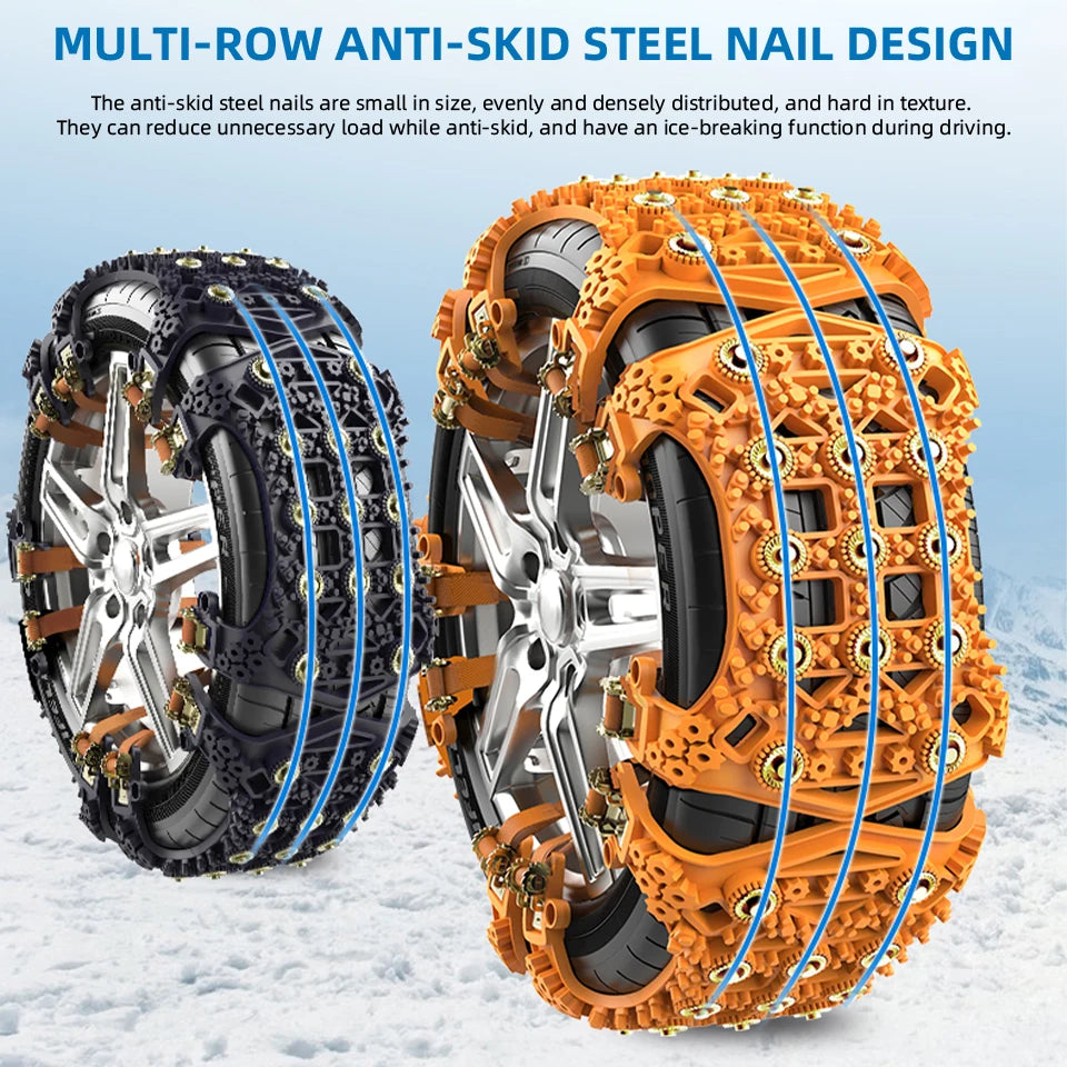Automobile Snow Chains Winter Tire Anti-Skid Chain 165-255mm