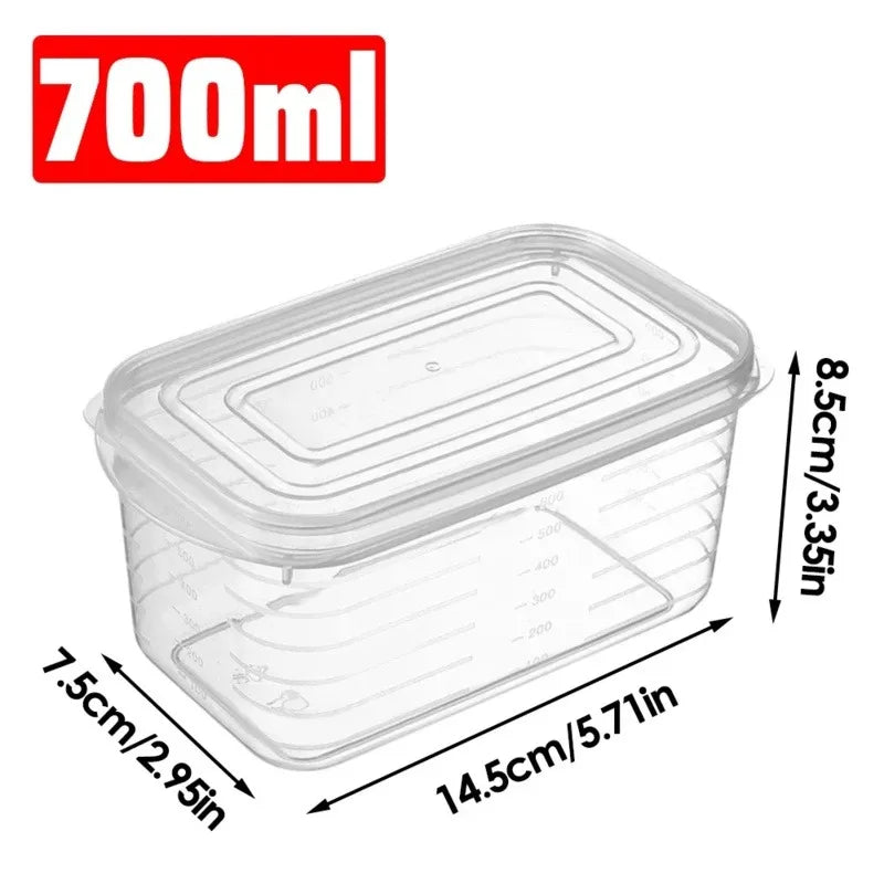 1/3/5pcs Refrigerator Storage Box Fridge Organizer Fresh