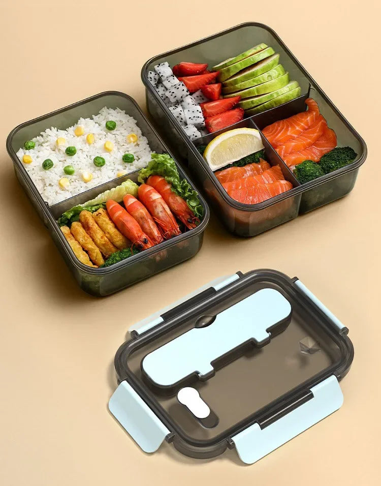 Compartment 1500ml Lunch Box Kids Students Office Bento
