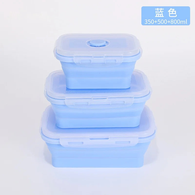 Collapsible Food Storage Containers Lids & Vent 11