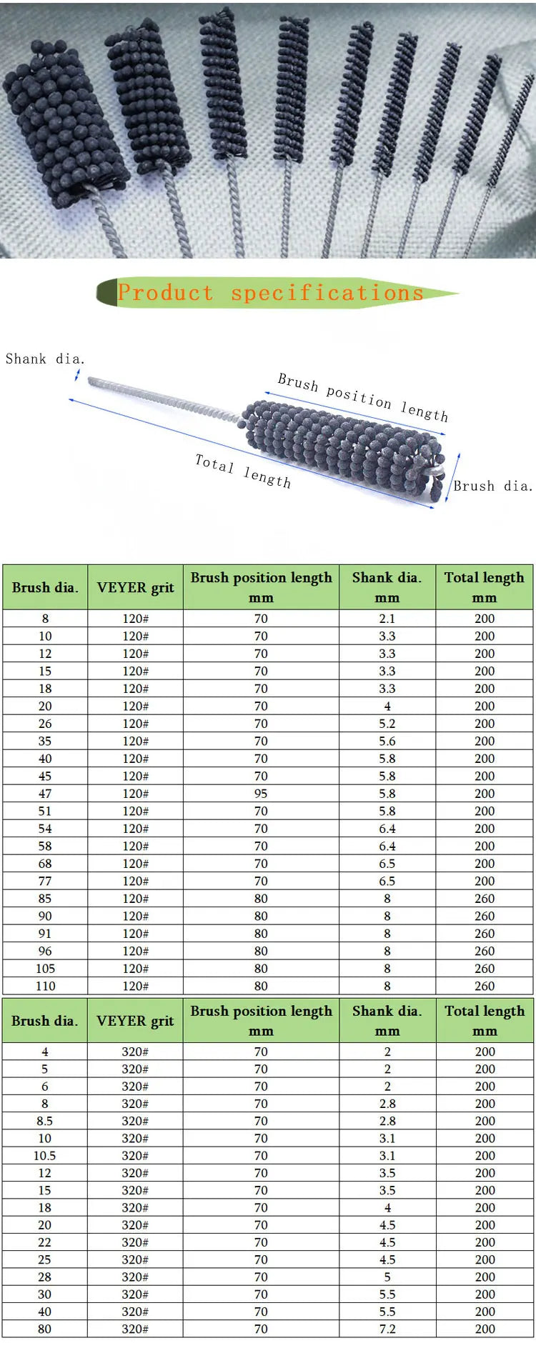 Quality 120 Flex Honing Ball Hone 32mm 54