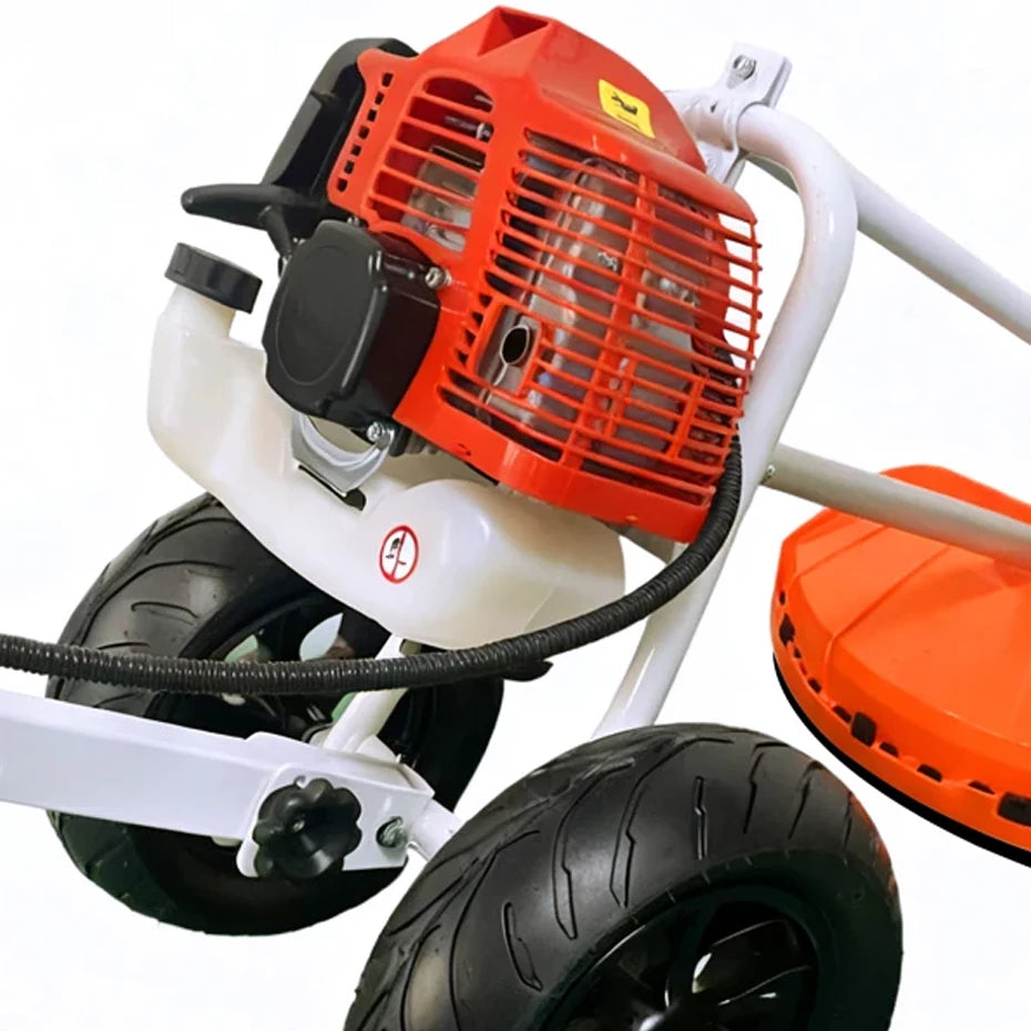 4/2 Stroke Push-Type Lawn Mower Use Weed Trimmer