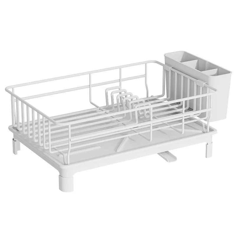 Dish Drying Rack Cutlery Rack Drain Tray Drip